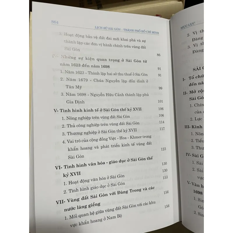 Lich sử Sài Gòn - Tp. Hồ Chí Minh (bộ 6c bìa cứng có hộp) 960023