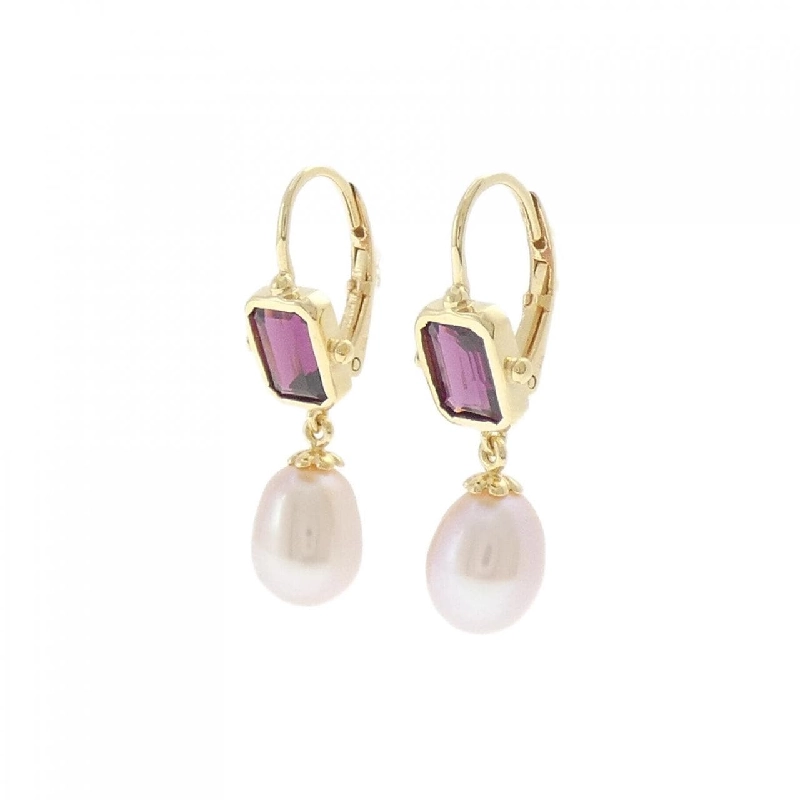 K18YG Bông tai ngọc trai nước ngọt - Hàng hiệu Chính hãng 871479