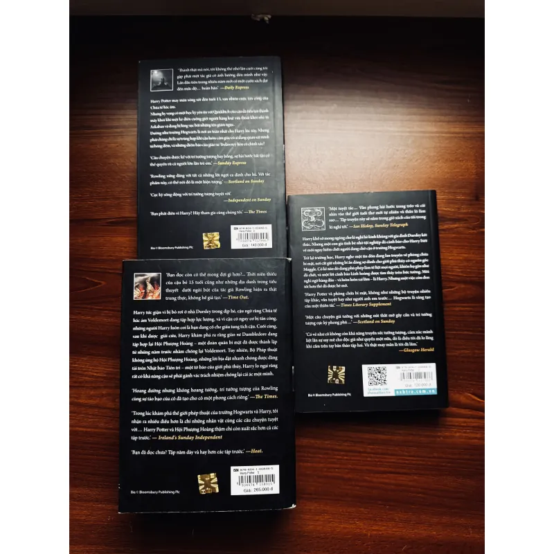 Harry Potter - Tập 2,3,5 (Bìa đen) 797002