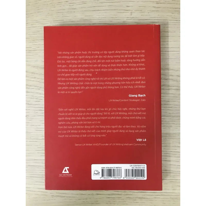 UX CONTENT 4.0 - Chọn Đúng Chữ Giữ Người Dùng 759113