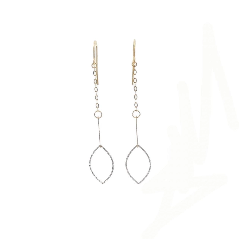 K18YG/K18WG Bông tai - Hàng hiệu Authentic 866546