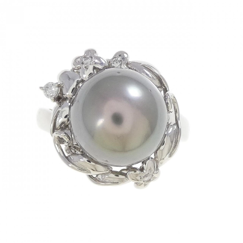 Nhẫn ngọc trai đen PT900 10.4mm - Hàng hiệu Chính hãng 850268