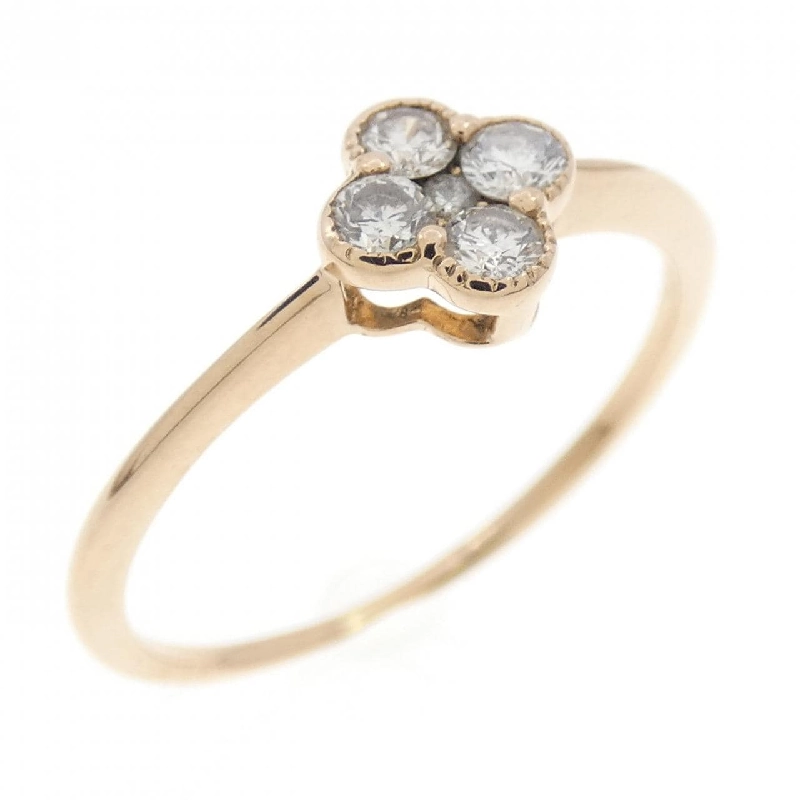 Nhẫn kim cương hoa K18PG 0.20CT 666324