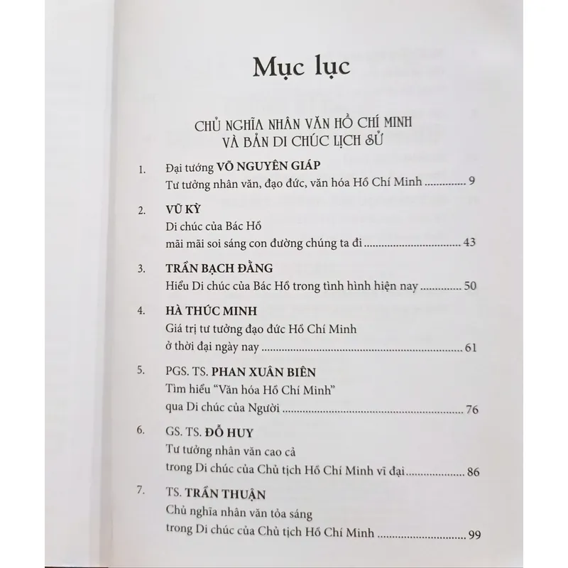 Giá trị nhân văn trong di chúc của Chủ Tịch Hồ Chí Minh 🌻 589411