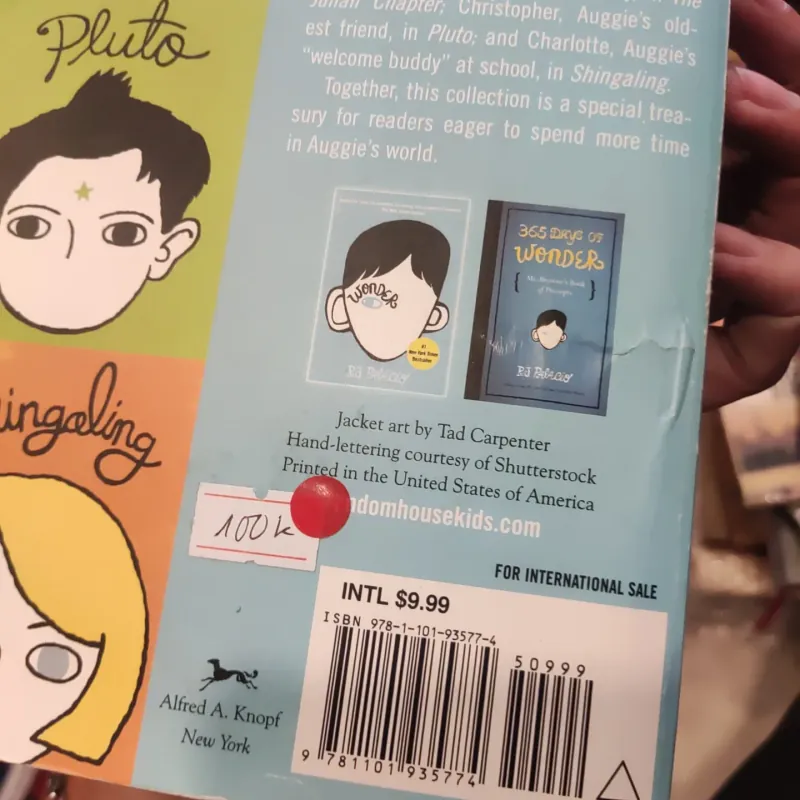 Auggie & me - three wonder stories - R.J.Palacio 542506