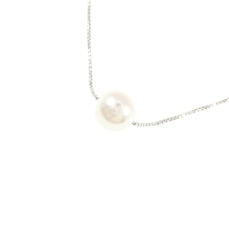 K18WG Ngọc trai Akoya Dây chuyền - Hàng hiệu Chính hãng 856754