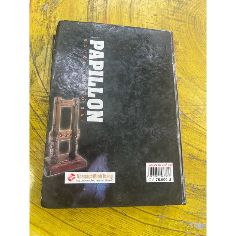 PAPILLON NGƯỜI TÙ KHỔ SAI- henri charriere 536645