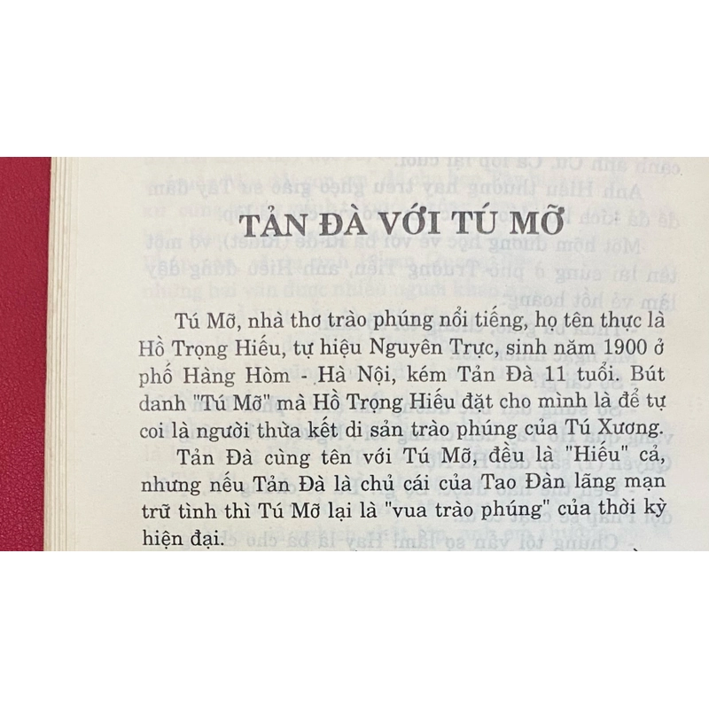 Tú Mỡ - Thơ và Đời 519683