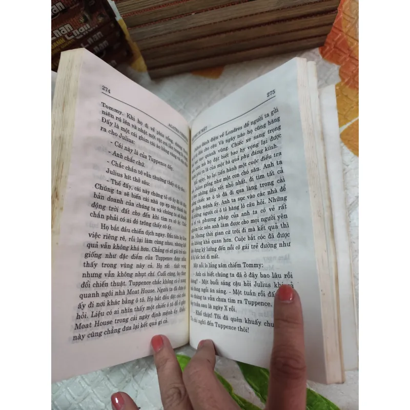 KẺ THÙ BÍ MẬT – AGATHA CHRISTIE - k4 1019113