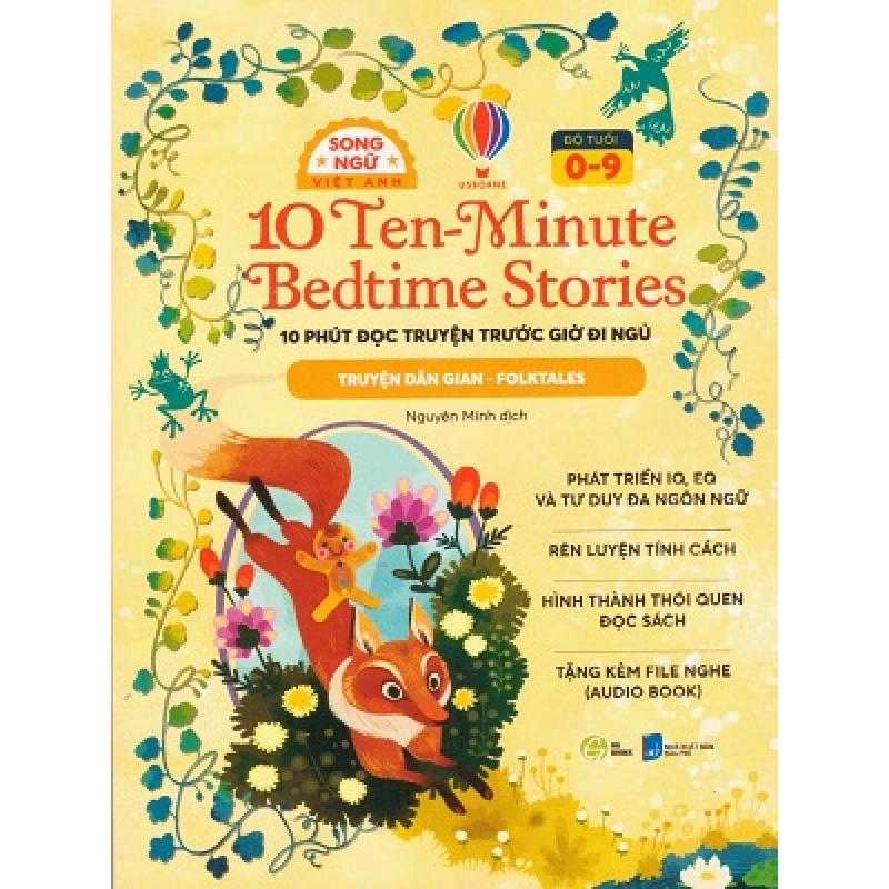 10 phút đọc truyện trước giờ đi ngủ (song ngữ) - Truyện dân gian - Usborne - 2024 - Đông Tây, Thiếu nhi, Văn học nước ngoài 922847