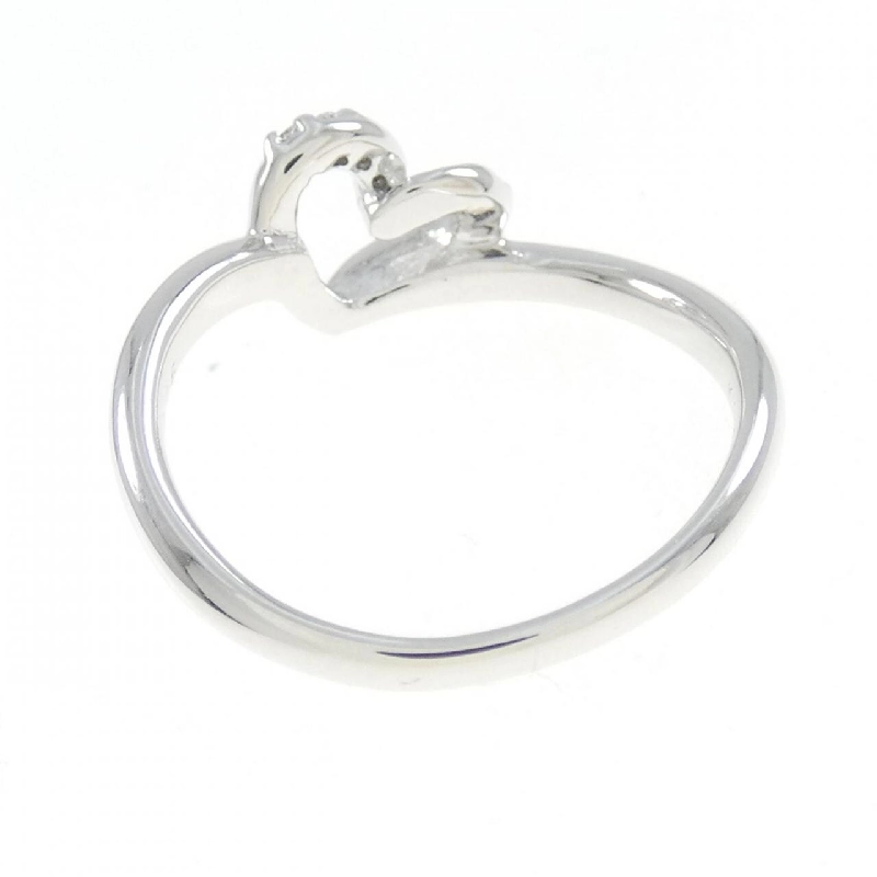 Nhẫn kim cương hình trái tim K18WG 0.05CT 672920