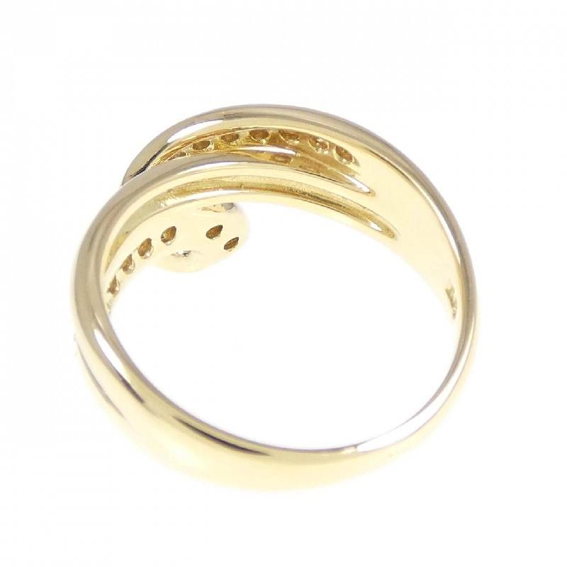 Nhẫn kim cương K18YG 0.23CT 672768