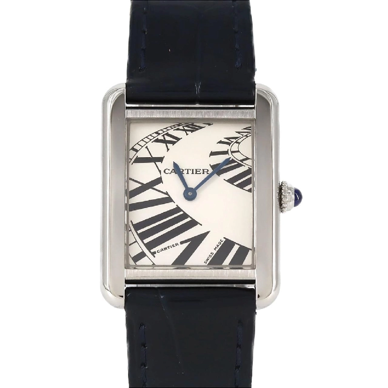 Cartier Tank Solo - Chỉ số Animation W5200018 SS Quartz - Hàng hiệu Chính hãng 881135