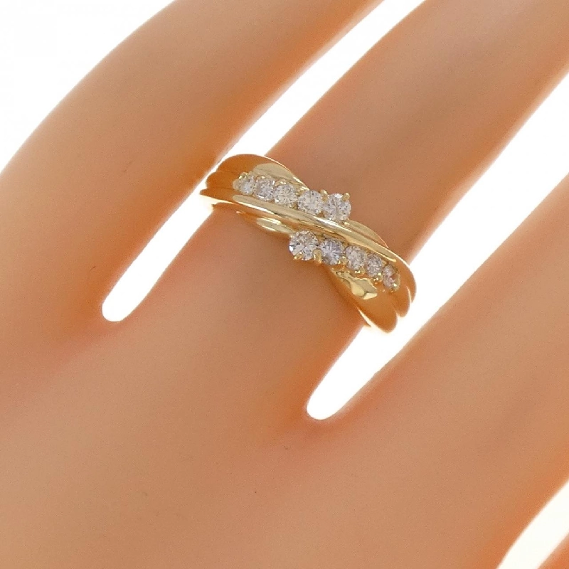 Nhẫn kim cương K18YG 0.30CT - Hàng hiệu Authentic 854460