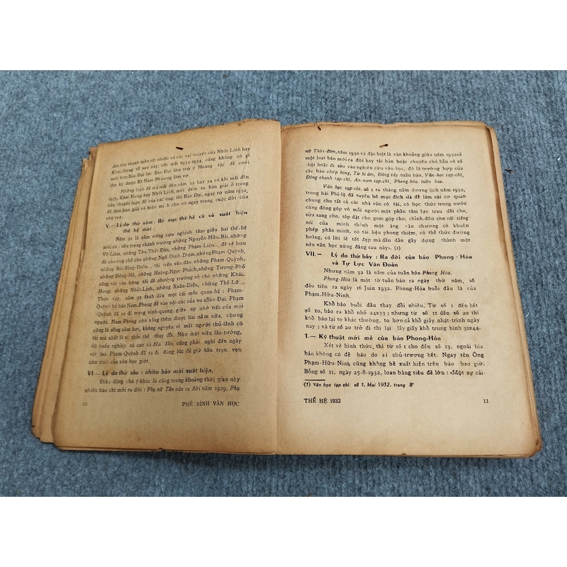 PHÊ BÌNH VĂN HỌC THẾ HỆ 1932 - THANH LÃNG 517622