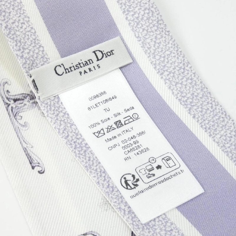 クリスチャンディオール DIOR ALPHABET 61LET106I649 Khăn quàng - Hàng hiệu Authentic 807412