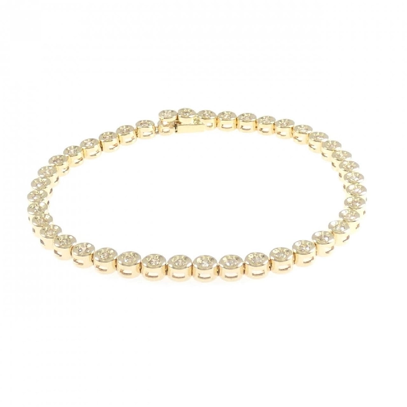 K18YG Vòng tay kim cương 1.00CT - Hàng hiệu Chính hãng 878103