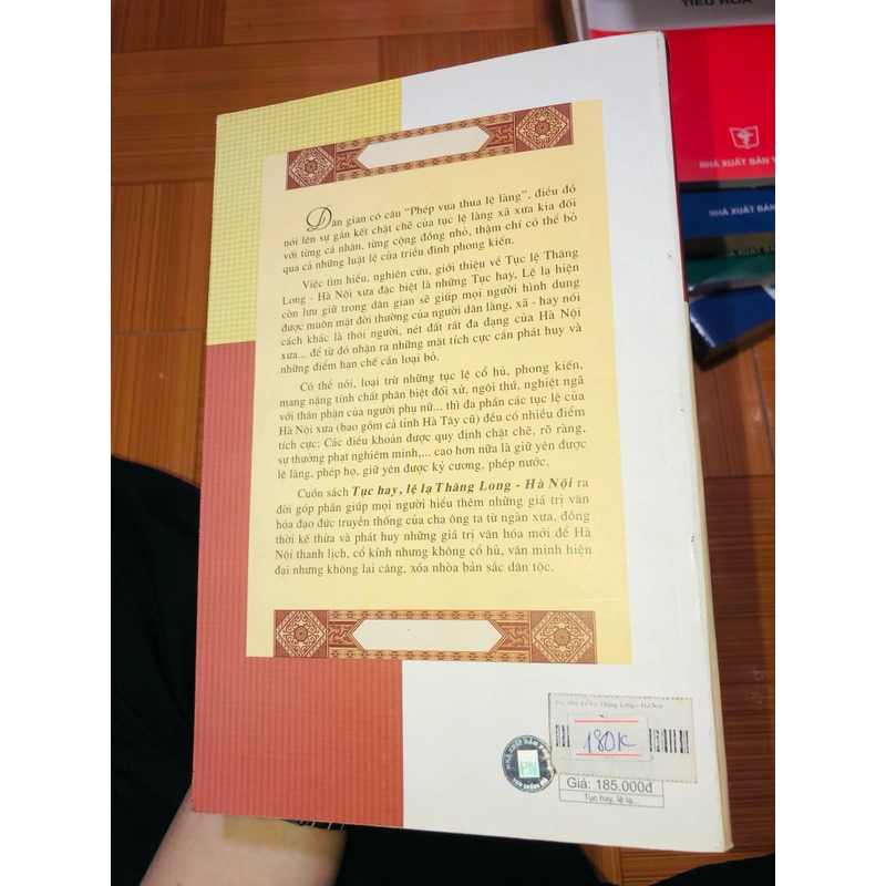 Tục hay, lệ lạ - Thăng Long - Hà Nội 443526