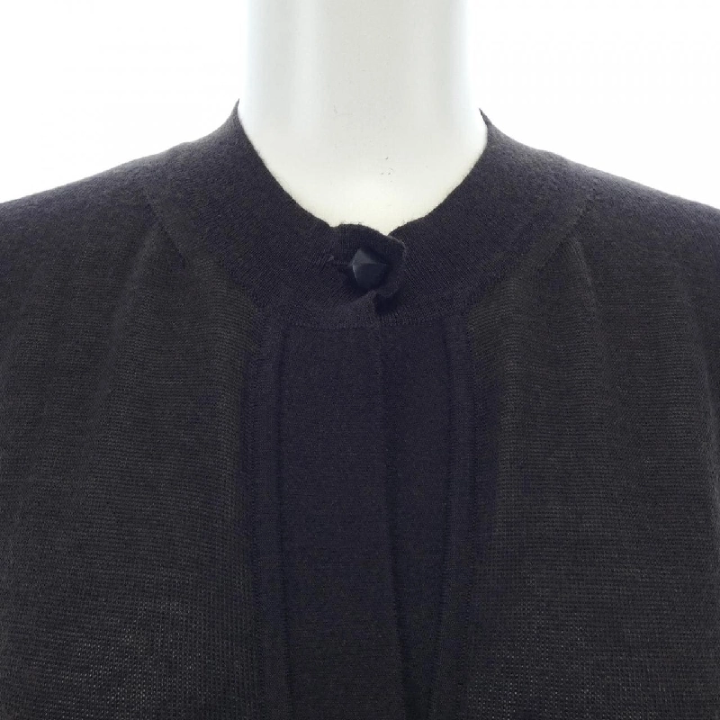 Áo cardigan HERMES Medor nút gỗ 5H2736DP 635485