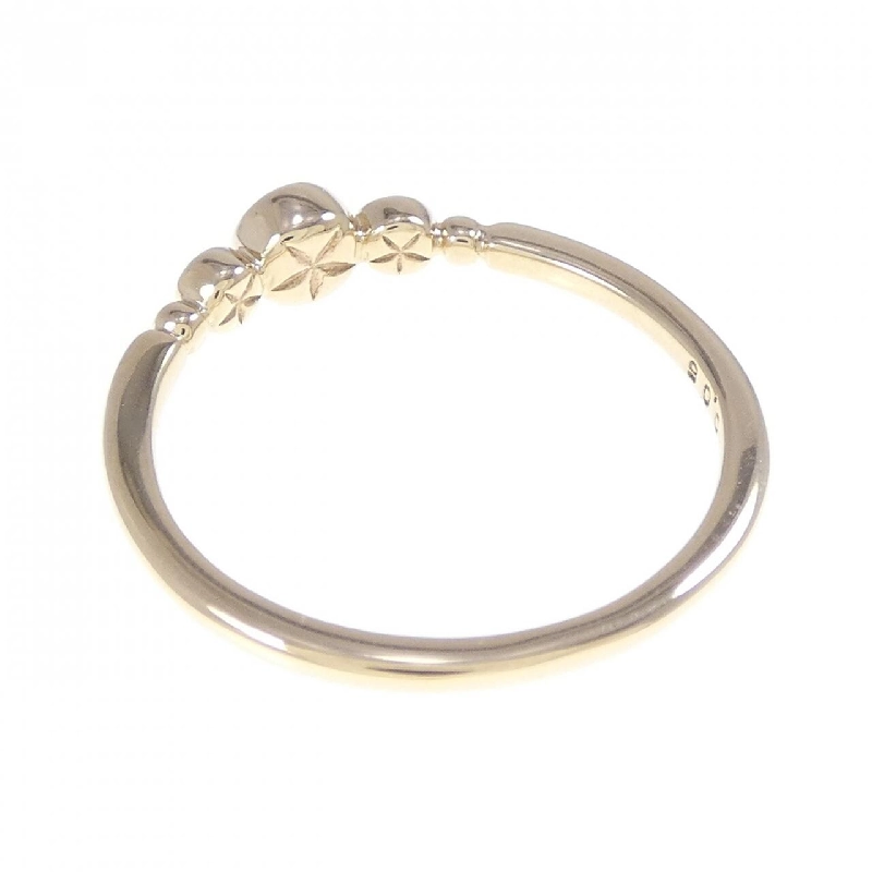 Nhẫn kim cương K10YG 0.05CT 668198