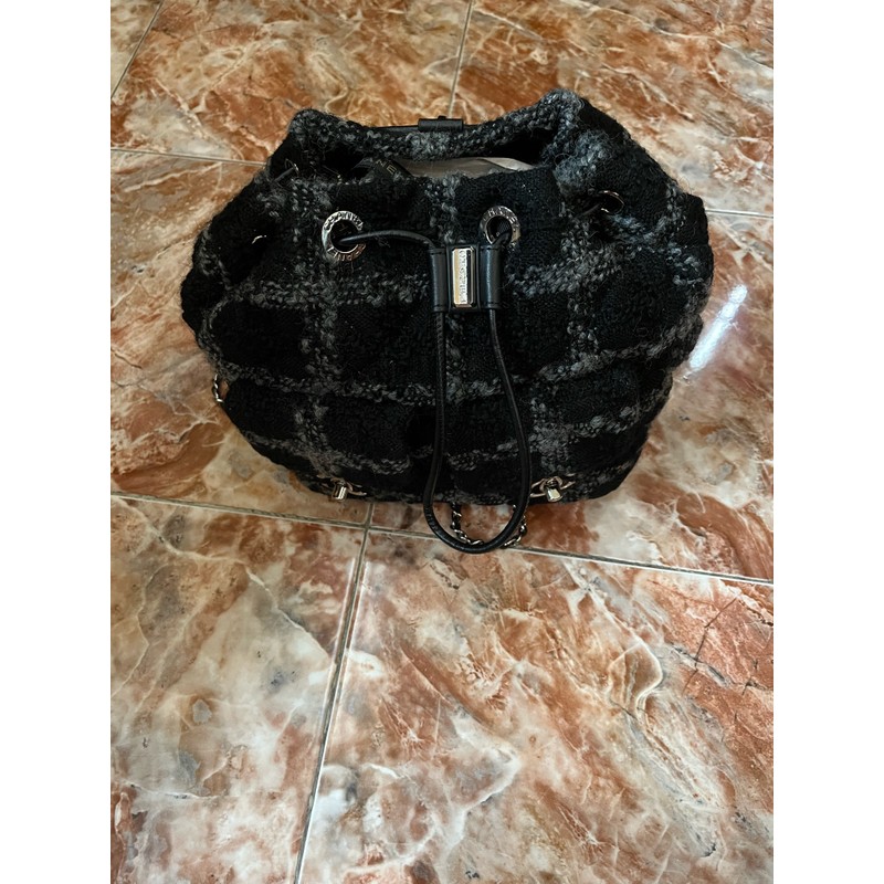 Balo nữ Chanel Size M 10*20*15 đen  193581