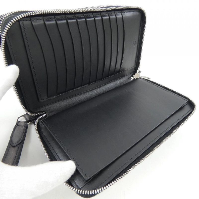 Berluti Taliscrit Leather Long Zip WALLET - Hàng hiệu Chính hãng 905444