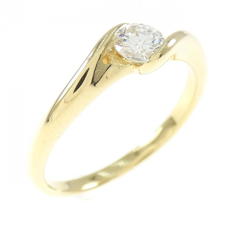 Nhẫn kim cương K18YG 0.265CT D VS1 VG - Hàng hiệu Chính hãng 874199