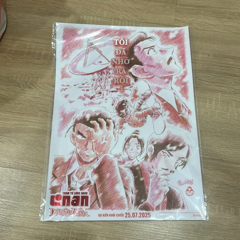 POSTER CONAN DƯ ẢNH CỦA ĐỘC NHÃN LIMITED EDITION 1021575