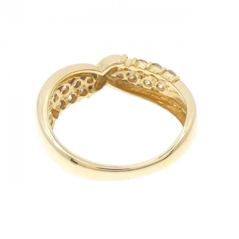 Nhẫn kim cương K18YG 0.50CT - Hàng hiệu Authentic 852429