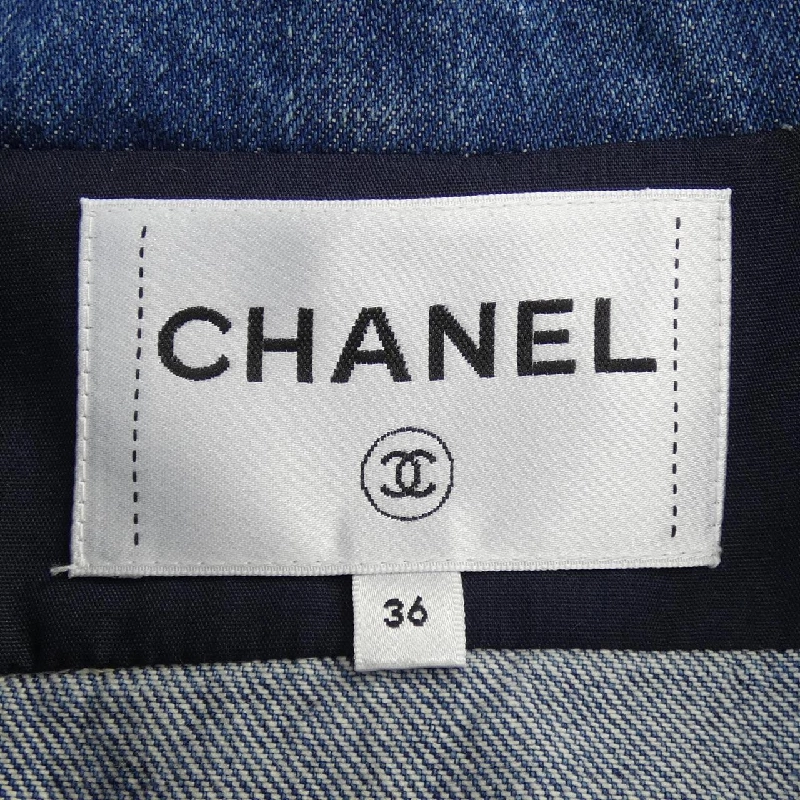 【Khuyến mãi】Áo khoác denim CHANEL 642364