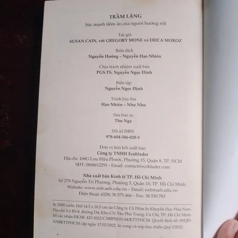 Trầm lặng sức mạnh tiềm ẩn của người hướng nội 746185