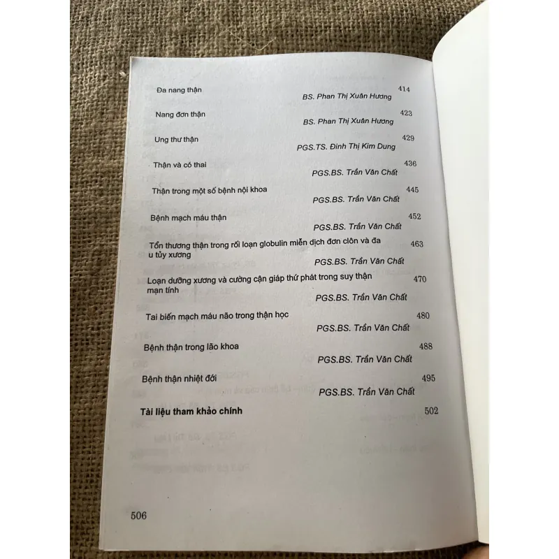 Bệnh thận - PGS.BS. Trần Văn Chất 792212