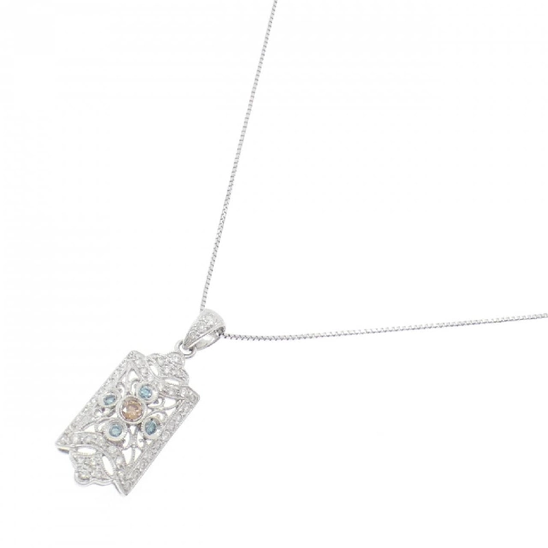 K18WG Dây chuyền kim cương 0.60CT - Hàng hiệu Chính hãng 862120