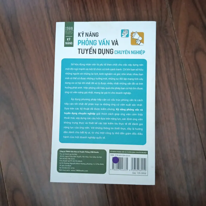 Kĩ năng phỏng vấn và tuyển dụng chuyên nghiệp 756806