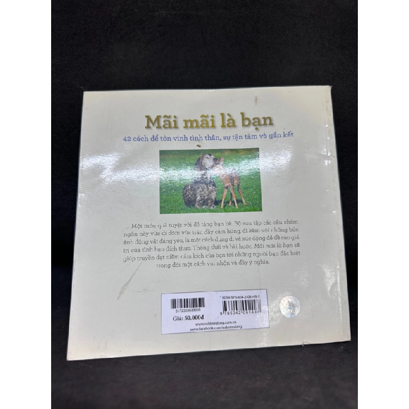 [Phiên Chợ Sách Cũ] Mãi Mãi Là Bạn, 42 Cách Để Tôn Vinh Tinh Thần, Sự Tận Tâm Và Gắn Kết, (Ố Nhẹ), 2017 1503 411452