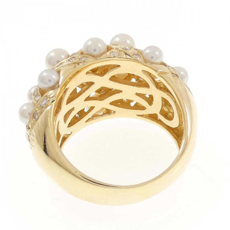 Nhẫn ngọc trai Akoya K18YG 668140