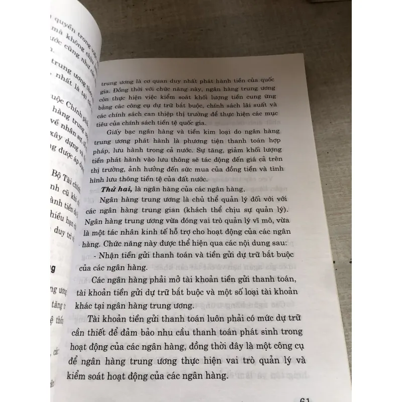 Quản lý Nhà nước đối với tiền tệ, tín dụng 782751