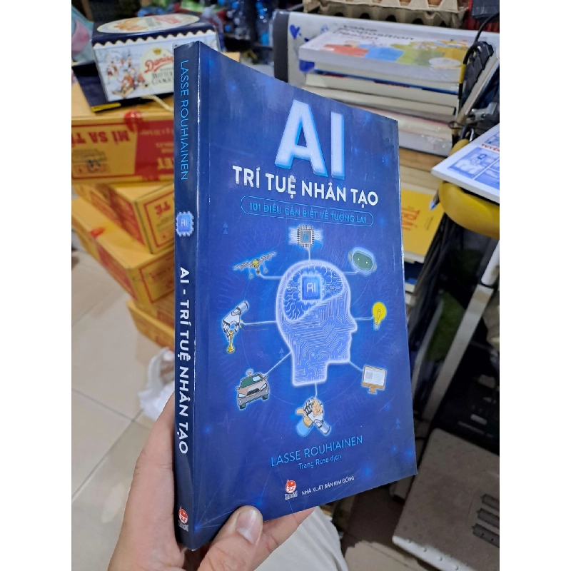 AI Trí Tuệ Nhân Tạo - 101 Điều Cần Biết Về Tương Lai - Lasse Rouhiainen - 2021 mới 90% - KỸ NĂNG - HMT3012 749920