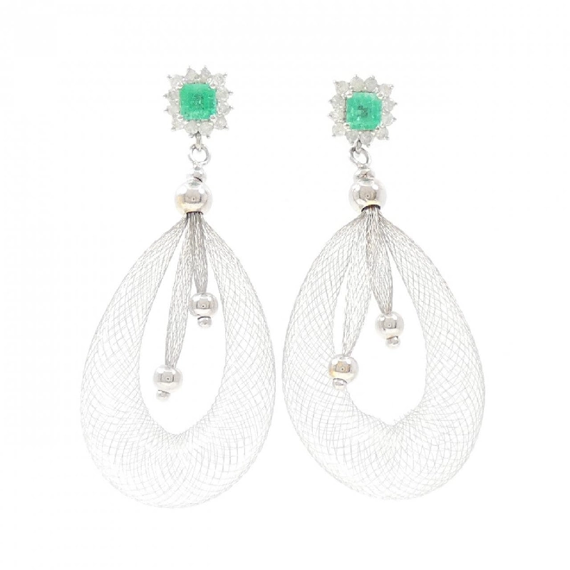 K14WG Bông tai Ngọc lục bảo 0.54CT - Hàng hiệu Chính hãng 874704