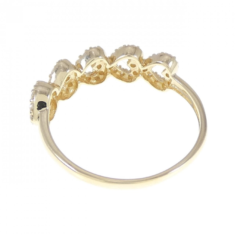 Nhẫn kim cương hình trái tim K10YG 0.27CT 672232