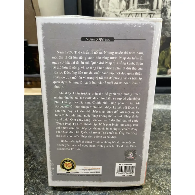 Hồi ký chiến tranh Charles De Gaulle 707475