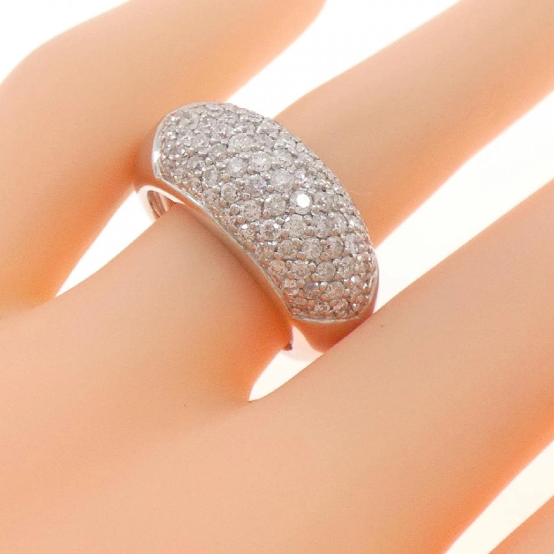 Nhẫn kim cương Pavé K18WG 1.25CT - Hàng hiệu Chính hãng 846645
