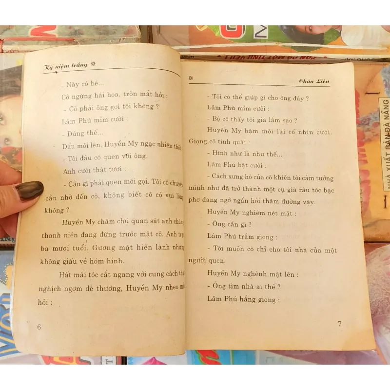 Tiểu thuyết lãng mạn Việt Nam KỶ NIỆM TRẮNG (Châu Liên) 782350