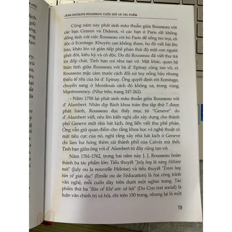 BÀN VỀ KHẾ ƯỚC XÃ HỘI - JEAN - JACQUES ROUSSEAU 572304