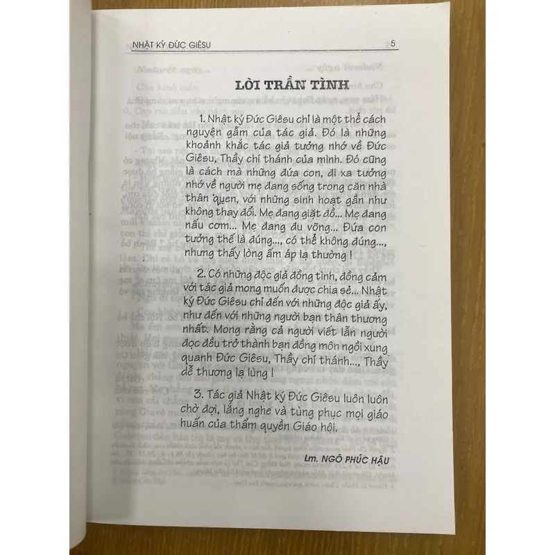 Nhật ký Đức Giêsu - Pio Ngô Phúc Hậu 705959