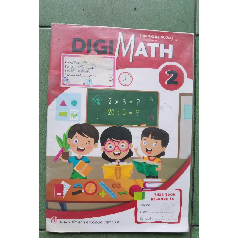 [Sách tiếng Anh tăng cường lớp 2] Digi Science - NXB Giáo Dục  1022332