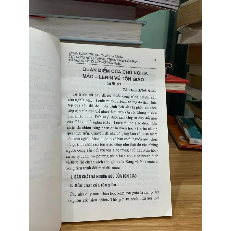 Một số chuyên đề về tôn giáo và chính sách tôn giáo ở Việt Nam 718342