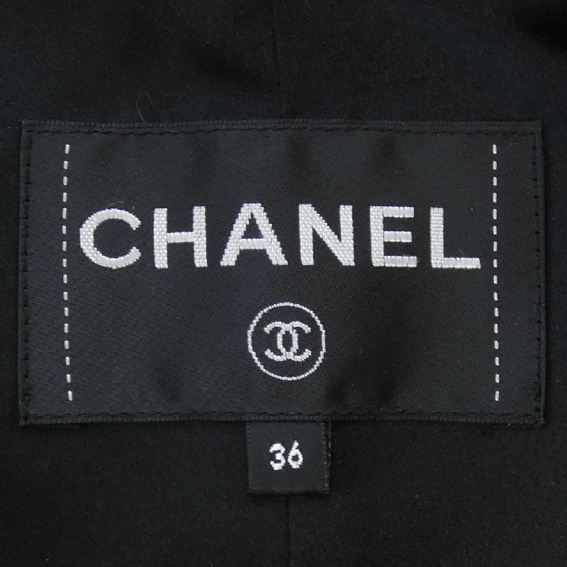 【Mã giảm giá】Áo khoác không cổ CHANEL 642718