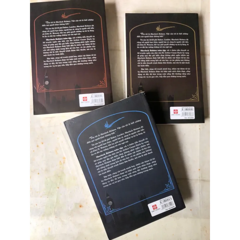 Sherlock Holmes toàn tập (3 cuốn) - Arthur Conan Doyle 975460