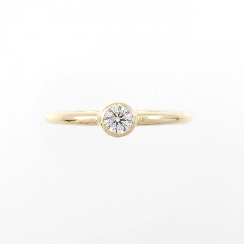 Nhẫn kim cương Solitaire K18YG 0.10CT - Hàng hiệu Chính hãng 856098